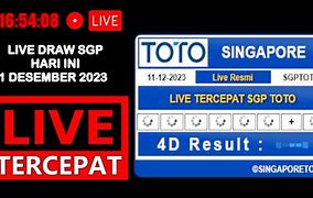 Data Keluaran Sgp Hari Ini Live Tercepat